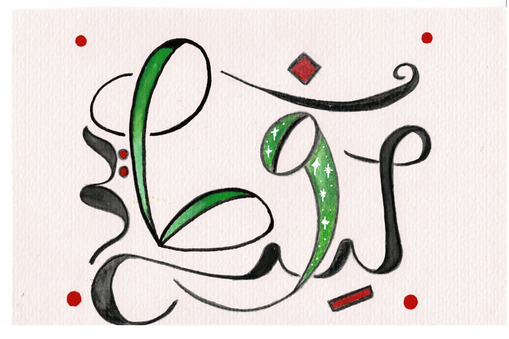 Palestina lettering calligraphy